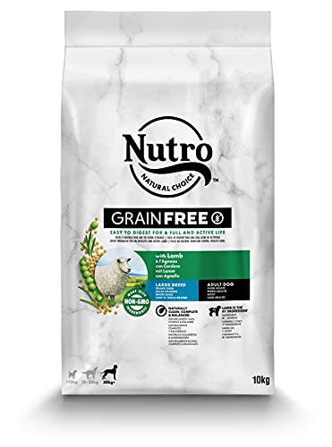 Nutro Grain Free Adulto Cordero Razas Grandes 10 kg