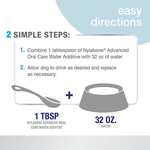 Nylabone Advanced Oral Care Removedor de sarro líquido, 32 onzas