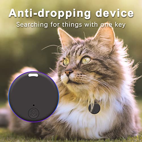 Oppeno Rastreo GPS portátil Bluetooth 5.0 Rastreo de Llaves móviles Dispositivo antipérdida Inteligente, localizador GPS para Mascotas Rastreador Bluetooth para Mascotas, Perros, Llaves, Bolsa