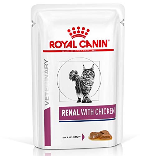 Paquete doble de Royal Canin Renal – Dieta veterinaria de pollo 24 X 85g