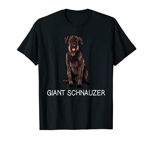 Perro Schnauzer Gigante Camiseta