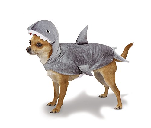 Pet EDG Perros Disfraz de tiburón, XS