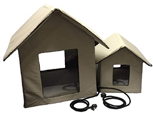 Petnap - Caseta de Mascotas con calefacción para Perro, Gato o Cachorro (tamaño Mediano)