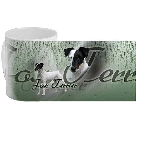 Pets-easy - Tazas personalizadas para perro fox terrier (pelo liso)
