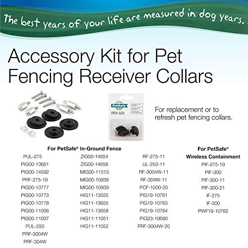 PetSafe Accesorios de Repuesto para Collares de Receptor de esgrima de Mascotas