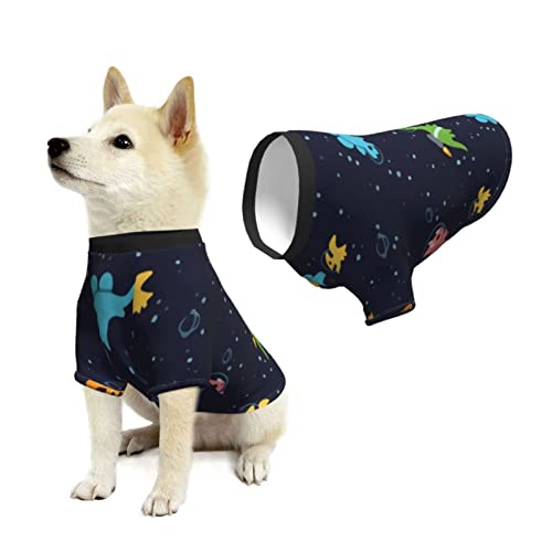 Pijamas Suaves para Mascotas Boston Terrier Perros Cactus Naranja Cachorro Perro Traje Informal Ropa para Mascotas Sudaderas con Capucha Ropa de Abrigo para Mascotas