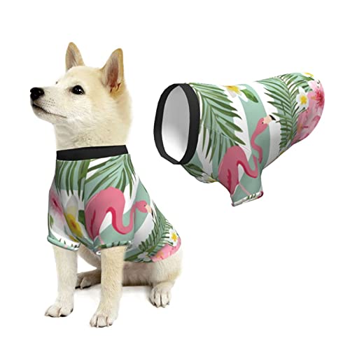 Pijamas Suaves para Mascotas Happy Cow Tree Green Puppy Dog Traje Casual Mascotas Use Hoodies Ropa de Abrigo para Mascotas