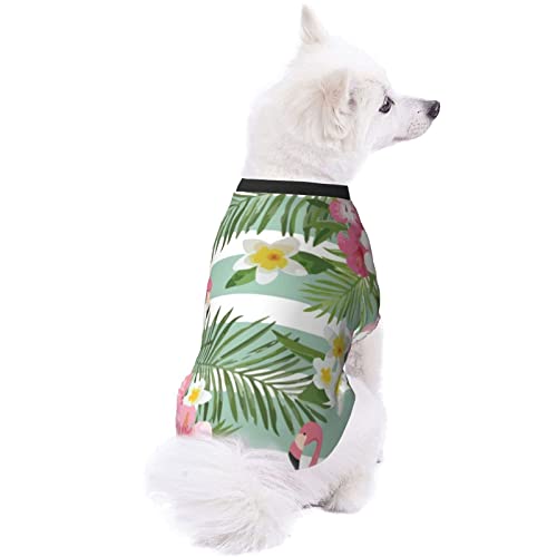 Pijamas Suaves para Mascotas Happy Cow Tree Green Puppy Dog Traje Casual Mascotas Use Hoodies Ropa de Abrigo para Mascotas