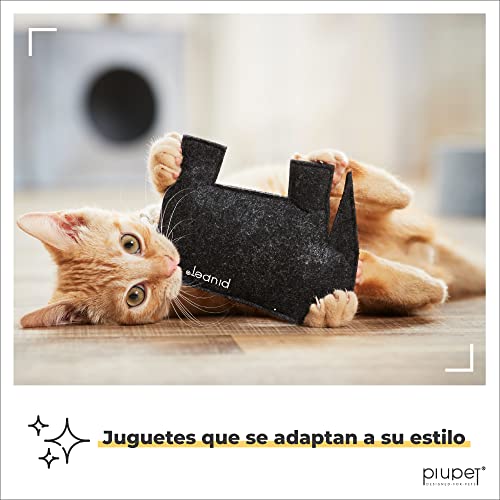PiuPet® Juguetes para Gatos con Catnip (Juego de 4) - Juguetes Gatos Elegante - Lleno de Hierba gatera