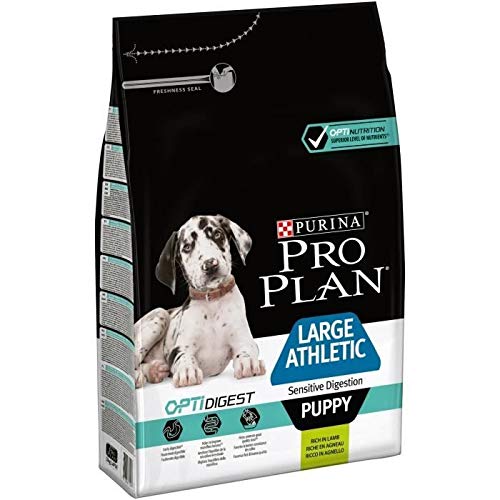 PRO PLAN Athletic Puppy Sensitive Digestion Riche en cordero - 3 kg - Pienso para perro