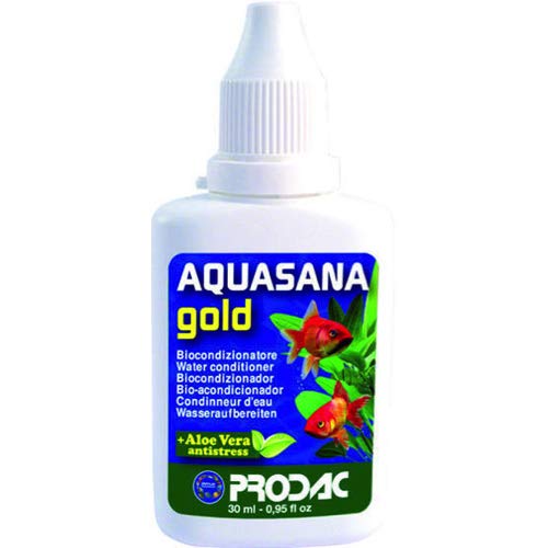 Prodac Aquasana Elimina Cloro con Aloe Vera para Acuario Peces Rojos Goldfish 30ml
