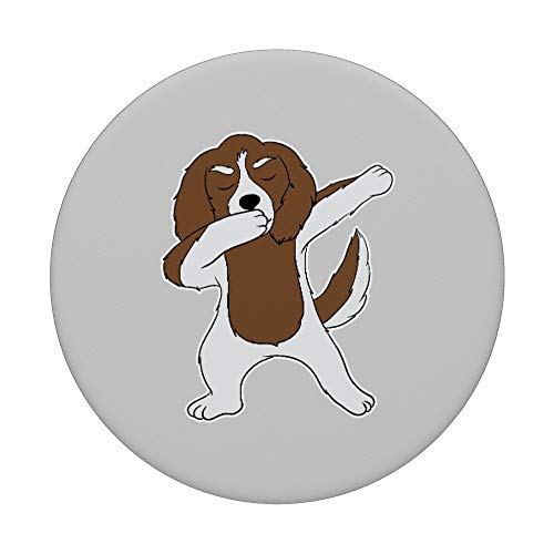Regalos Cavalier King Charles Spaniel - Divertido perro PopSockets PopGrip: Agarre intercambiable para Teléfonos y Tabletas