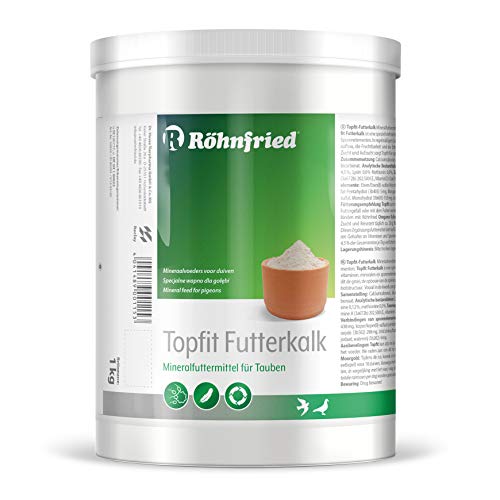 Röhnfried Cal alimenticio Especial de Topfit | Mezcla de vitaminas, minerales y oligoelementos para Palomas (1000 g)