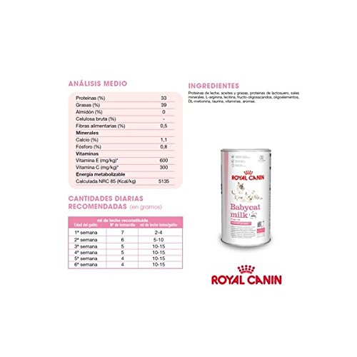 Royal Canin - Comedero y botella de leche para gatos, 300 g