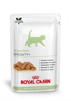 ROYAL CANIN Pediatric Growth Comida para Gatos - Paquete de 12 x 100 gr - Total: 1200 gr