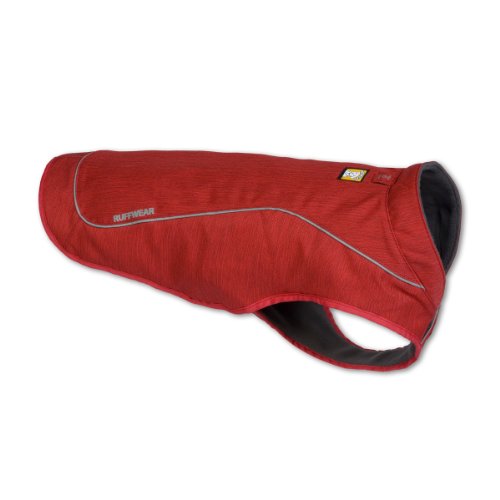 Ruffwear K-9 Overcoat - Abrigo para Perro, Color Rojo
