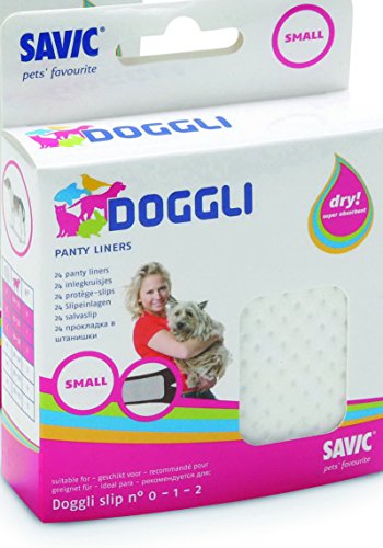 Savic 3326 - Panty Liner Small para Doggli 0-1-2, 1 paquete con 24 almohadillas