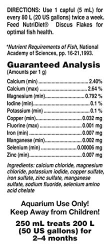 Seachem Traza de Elementos Traza Disco, 250 ml