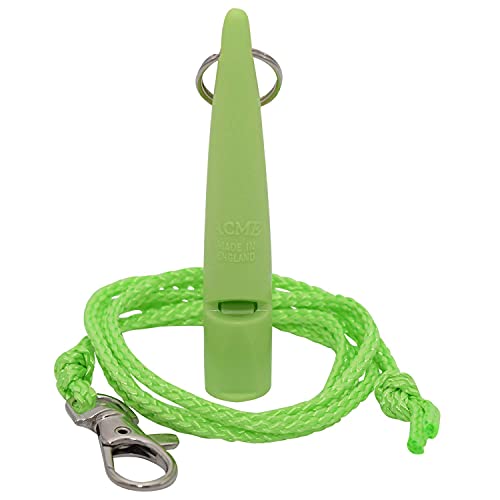 Silbato para perros ACME No. 211,5 con cinta de silbato | Original de Inglaterra | Ideal para el entrenamiento de perros | Material robusto | Frecuencia estandarizada | Fuerte y de gran alcance