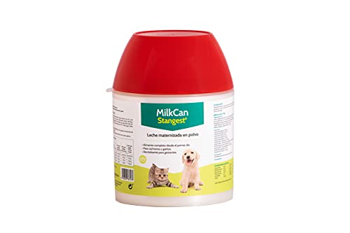 Strangest Leche Polvo MilkCan | Leche Maternizada para Gatos y Perros | Leche en Polvo | Complemento de Lactancia | Alta Digestibilidad y Fácil Asimilación | 400 g