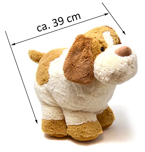 tachi Peluche de perro grande de 39 cm, de pie