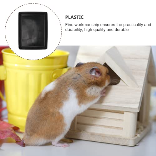 TEHAUX Pet Poop- 1 bandeja de plástico para jaula de mascotas, para gatos, perros, conejos, jaulas, jaulas, accesorios