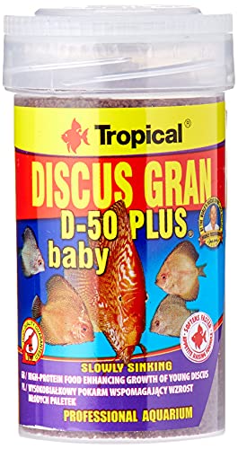 Tropical Discus Gran D-50 Plus Baby - Comida para acuariofilia (100 ml)