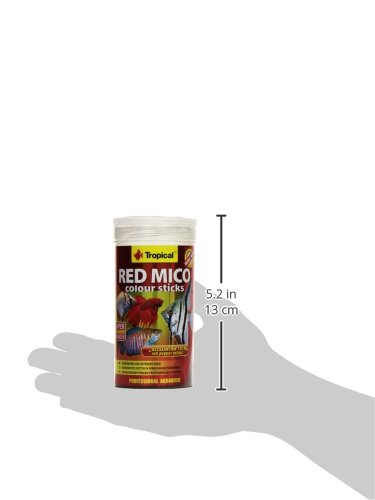 Tropical Red Mico Colour Sticks - Gusanos liofilizados (250 ml)