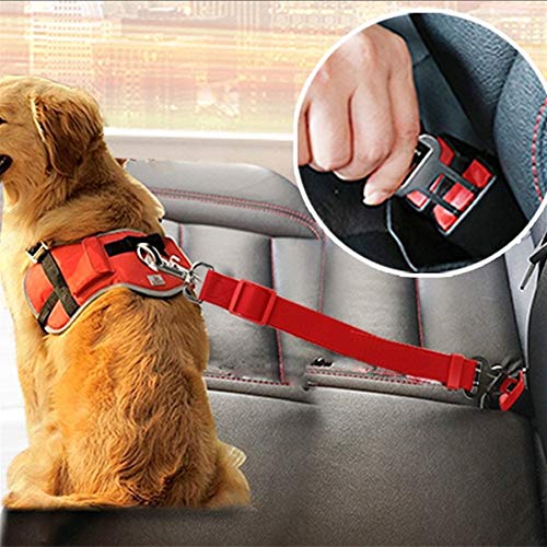 Vehículo Vehículo Mascota Perro Cinturón de seguridad Cachorro Coche Cinturón de seguridad Arnés Clip de plomo Mascota Perro Suministros Palanca de seguridad Productos de tracción automática Outdoor