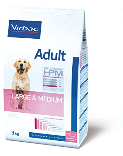 Veterinary Hpm Virbac Hpm Dog Adult Large & Medium 3Kg Virbac 00241 3000 g