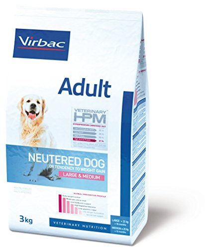 Veterinary Hpm Virbac Hpm Dog Adult Neutered Large&Med 12Kg Virbac 00432 12000 g
