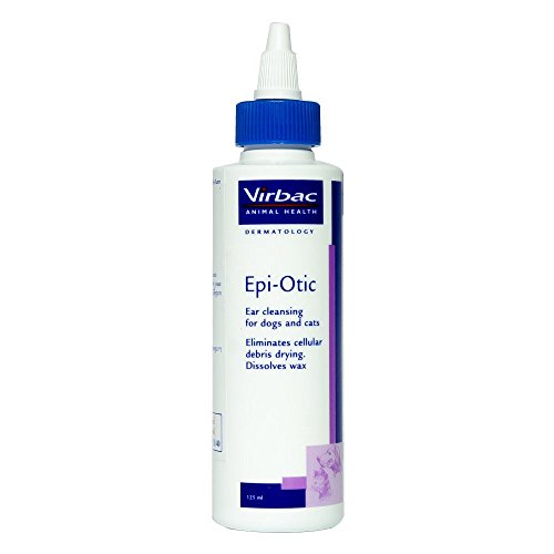 Virbac 006VRB01-4 4 oz Epi-Otic Otic Otic Limpiador Oído Solución para Perros y Gatos