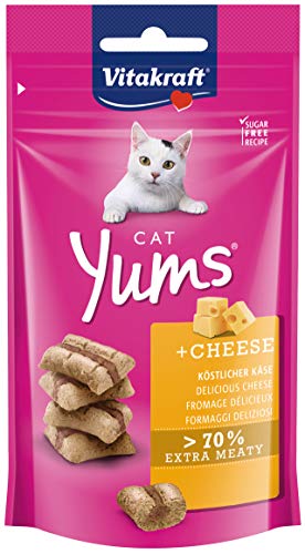 VITAKRAFT Cat YUMS@ Queso gr, 40 g (Paquete de 1)