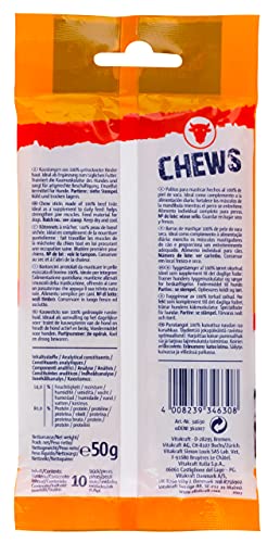 Vitakraft Chews - Mascarilla para Perros (12,5 cm, 5 x 10 Unidades)