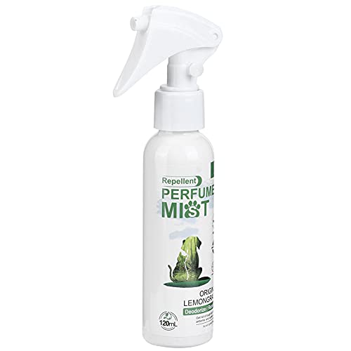 WNSC Desodorante para Mascotas, Elimina el Mal Aliento hidratante fácil de Llevar el Olor de Las Mascotas con Capacidad de 120 ml para Eliminar el Olor de Las Mascotas