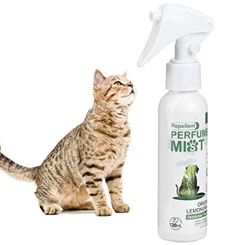 WNSC Desodorante para Mascotas, Elimina el Mal Aliento hidratante fácil de Llevar el Olor de Las Mascotas con Capacidad de 120 ml para Eliminar el Olor de Las Mascotas