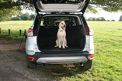 Xtremeauto® Protector de malla para perro totalmente ajustable, para la parte trasera, maletero, maletero de coche/vehículo