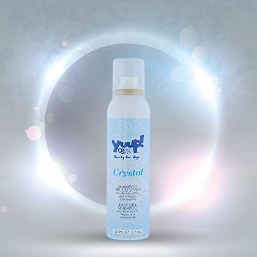 Yuup!® Fashion Crystal - Champú en seco en botella pulverizadora (150 ml)
