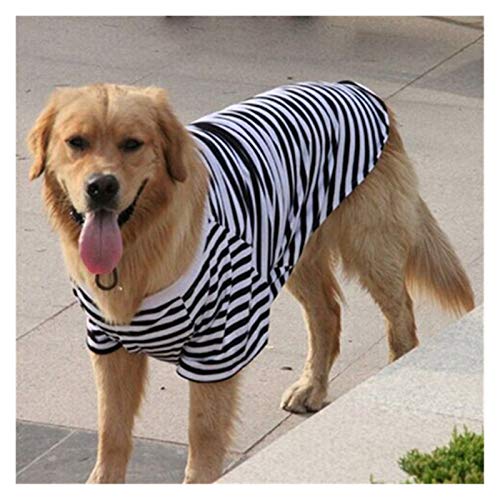 Z-Y Perro ​Ropa Gran ropa for perros de verano grande camiseta de perro Camisa del perro del samoyedo pijamas de algodón Escudo de oro de Labrador Retriever mascotas traje de prendas de vestir