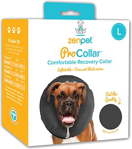 ZenPet Pro Collar Comfy Pet E-Collar For Dogs Large