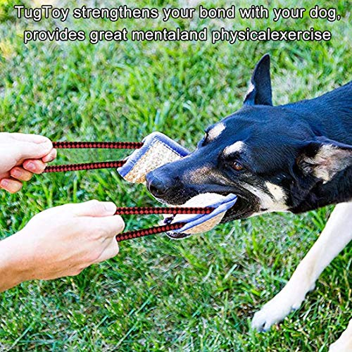 ZSWQ Mordedor Perro Juguetes para Perros Mordedor Perro - K9 Dummy y Motivador Canino Resistente y Duradero - Juguetes para Perros De Entrenamiento 30 x 7 x5 CM