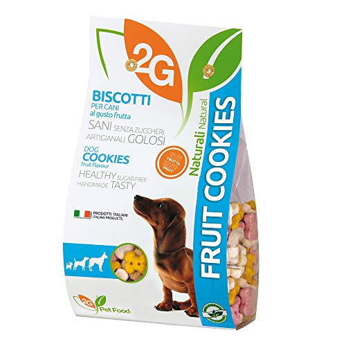 2 G PET FOOD galletas para perros de fruta – 350 g