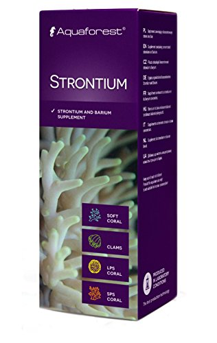 AQUAFOREST Strontium 10 ML.STRONCIO Y BARIO para CORALES. Acuario Marino