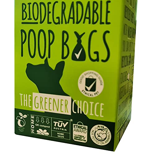 Benevo Bolsas de caca biodegradables 120 bolsas
