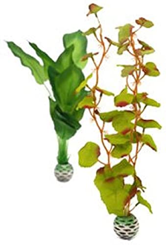 biOrb Juego de plantas de seda de color verde en tamaño M
