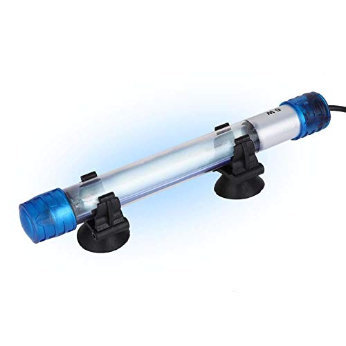 Biunixin Venta Loca Luz UV Sumergible, lámpara de desinfección esterilizador UV para Acuario(5W)