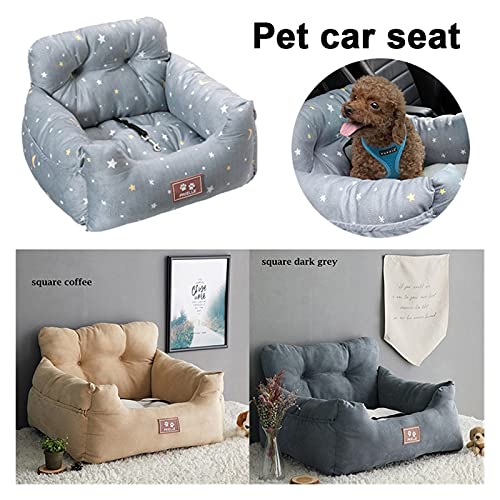 Bolsa para mascotas Asientos de automóviles para perros, asientos para perros para perros pequeños Carrera de mascotas universal Cojín de asiento de coche con cinturón de seguridad Gato Pup Puppy Bag