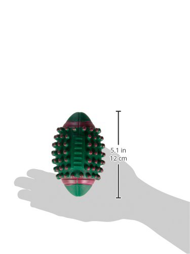 BOSS Pet 52984 - Pelota de fútbol con Pinchos de Vinilo, 10,16 cm, con chirriador
