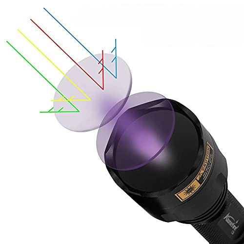 BrightBulb C8 Lguv365Nm / 395Nm Linterna UV Detector Ultravioleta Esterilización con Luz Negra Detección De Fluorescencia para Perro Manchas De Orina para Mascotas - Tipo 2