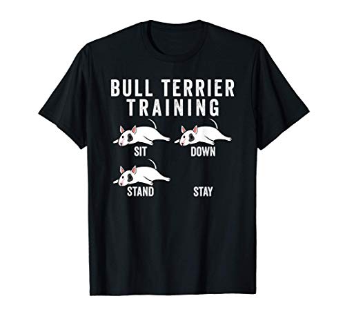 Bull Terrier Inglés Training Perro Camiseta